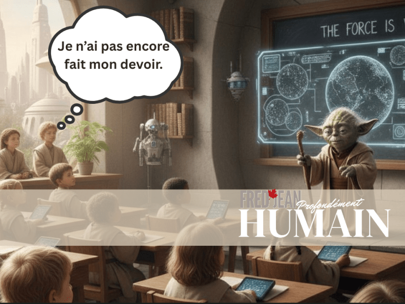 Que la Force soit avec toi…même quand un élève oublie ses&nbsp;devoirs