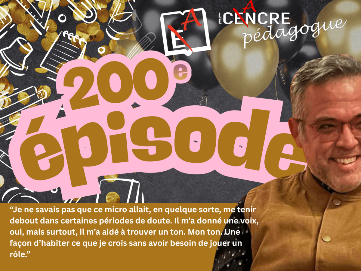 Après 200 épisodes, un micro m’a&nbsp;changé